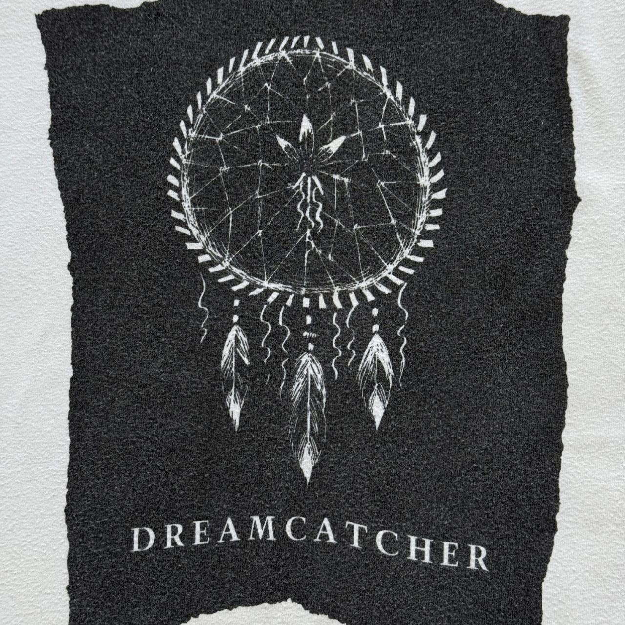 White Dream Catcher 90s Tourist Vintage T-shirt - Large