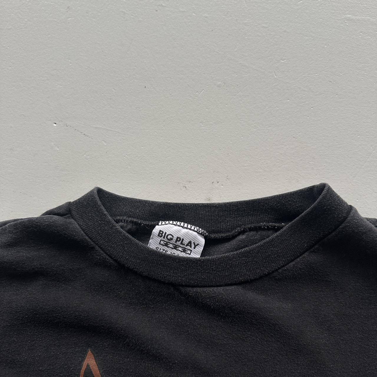 Black Horse 00s Vintage Graphic T-Shirt - Medium