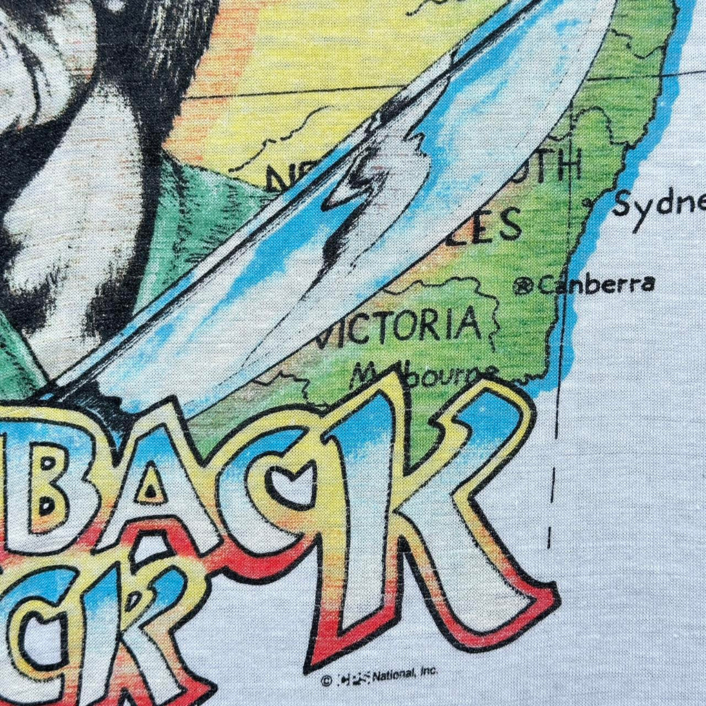 White Outback Jak Vintage 80’s T-shirt - Large
