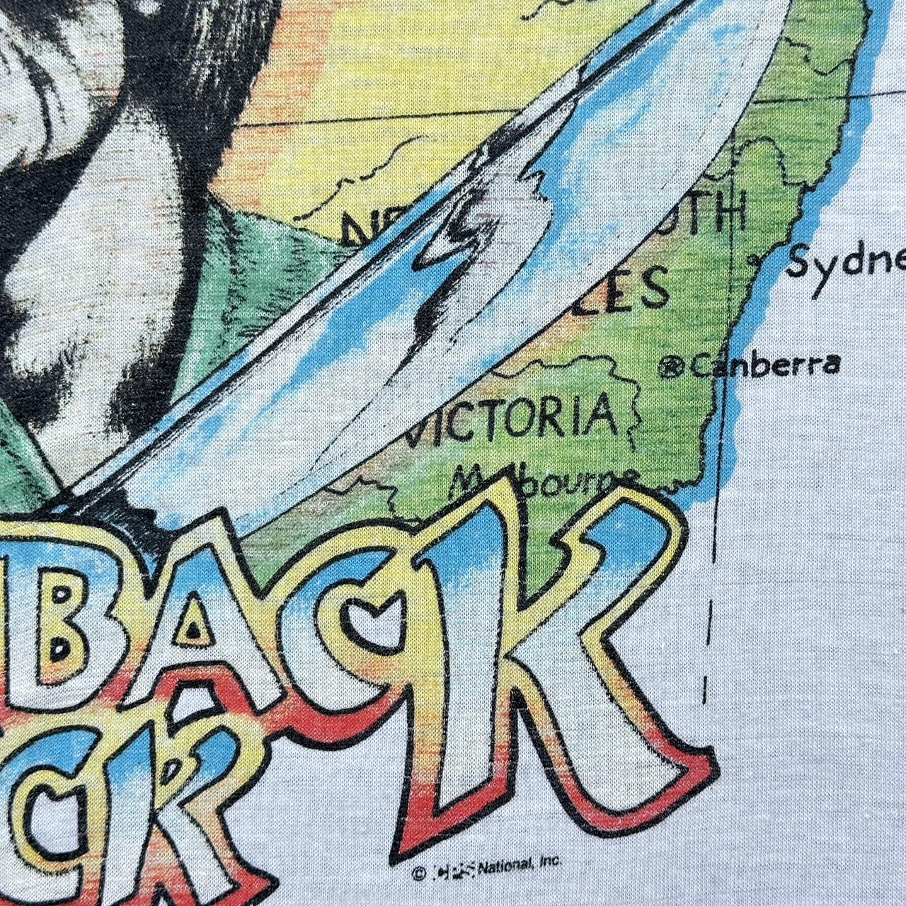 White Outback Jak Vintage 80’s T-shirt - Large