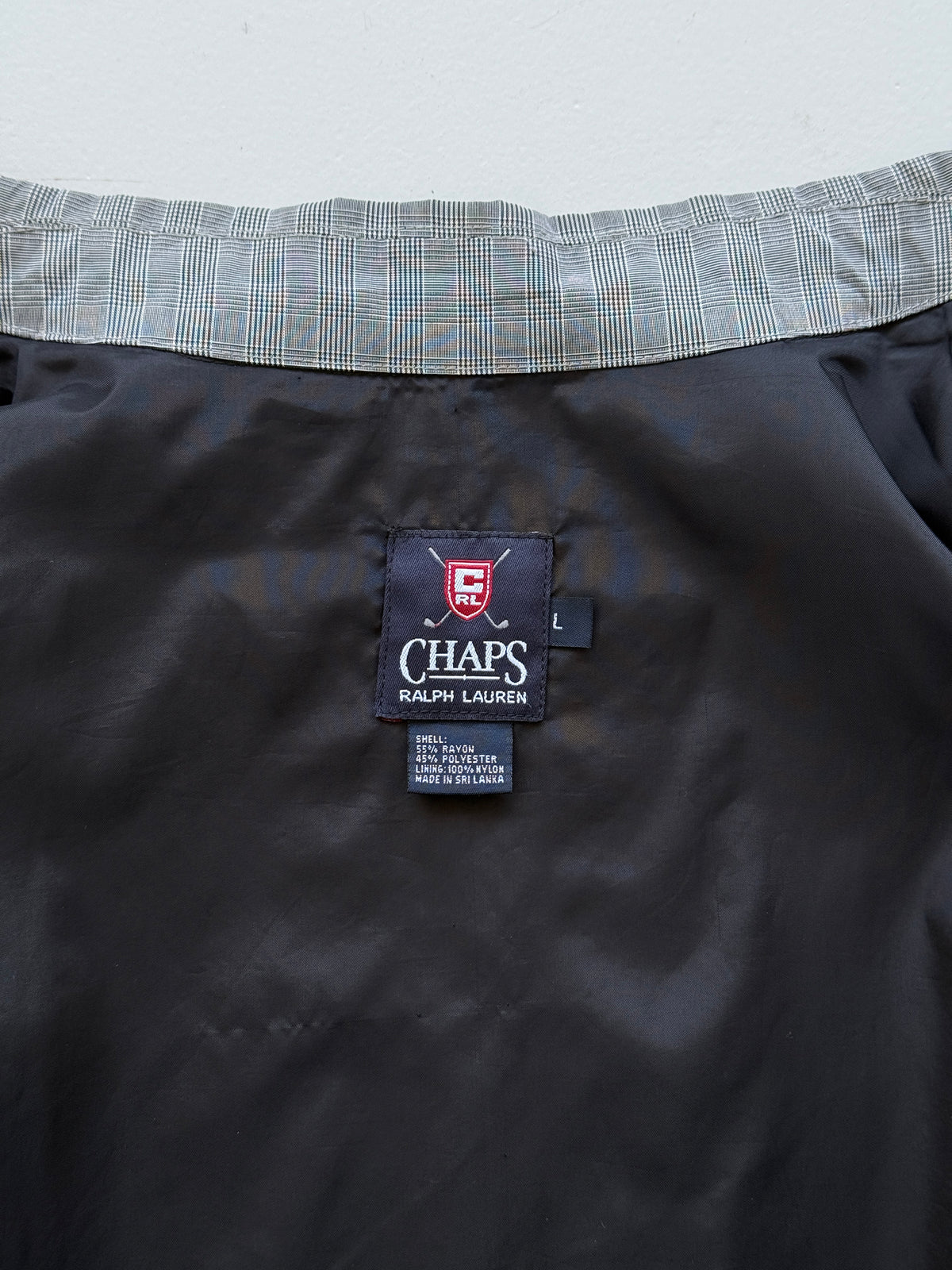 Chaps Golf Ralph Lauren 90's Vintage Zip Jacket - XL