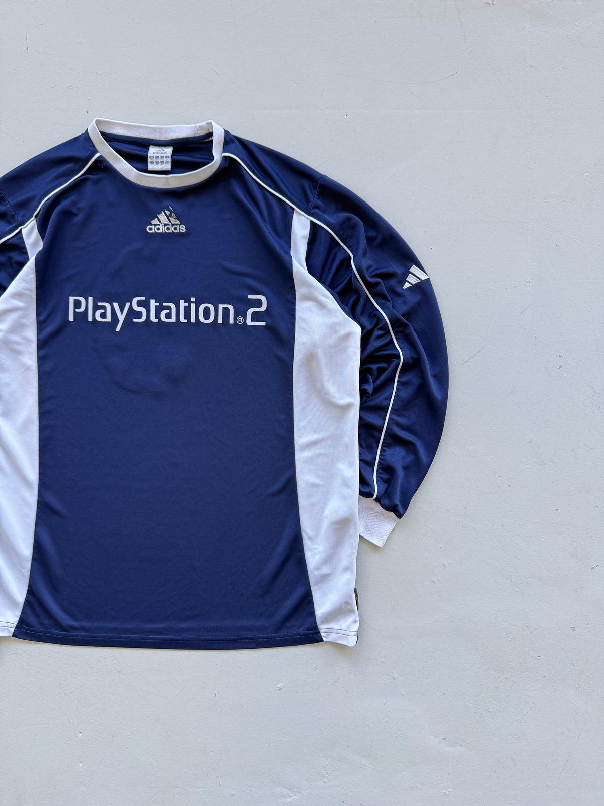 Adidas PlayStation 2 La Voz de Galicia Y2K Football Shirt #9 - Medium