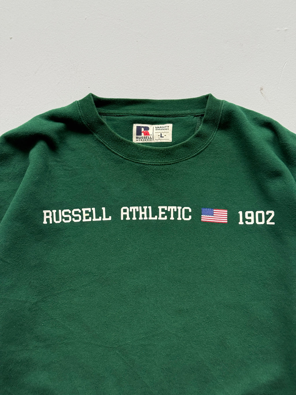 Russell Athletic Varsity 90's Vintage Sweatshirt - Large