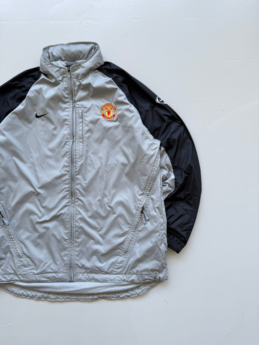 Nike Manchester United Vodafone Y2K Vintage Windbreaker Jacket - XL