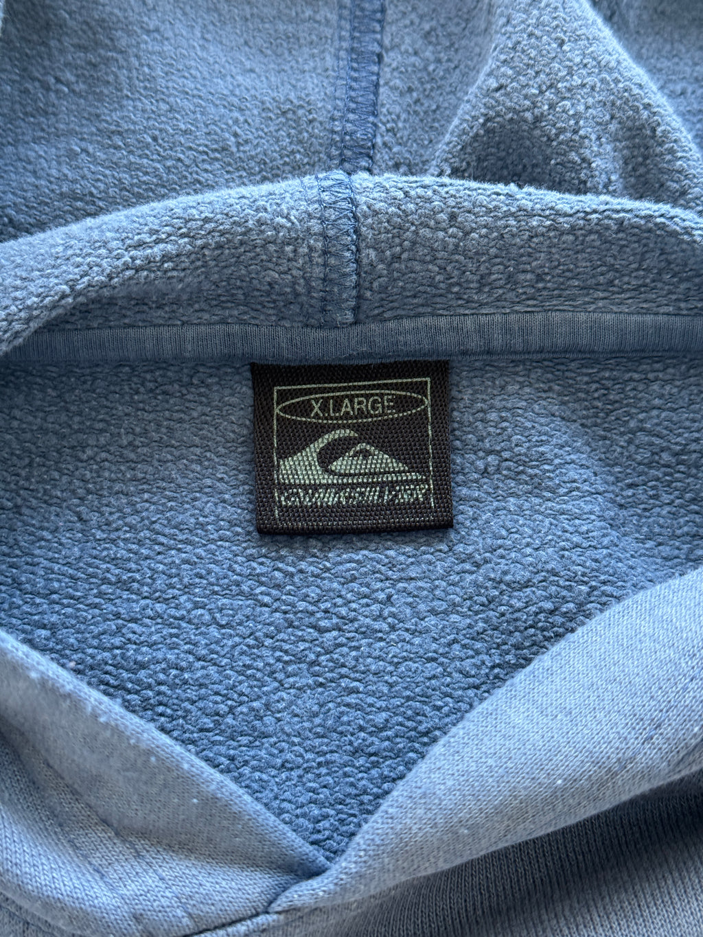 Quiksilver Electric Surf 90's Vintage Graphic Hoodie - XL