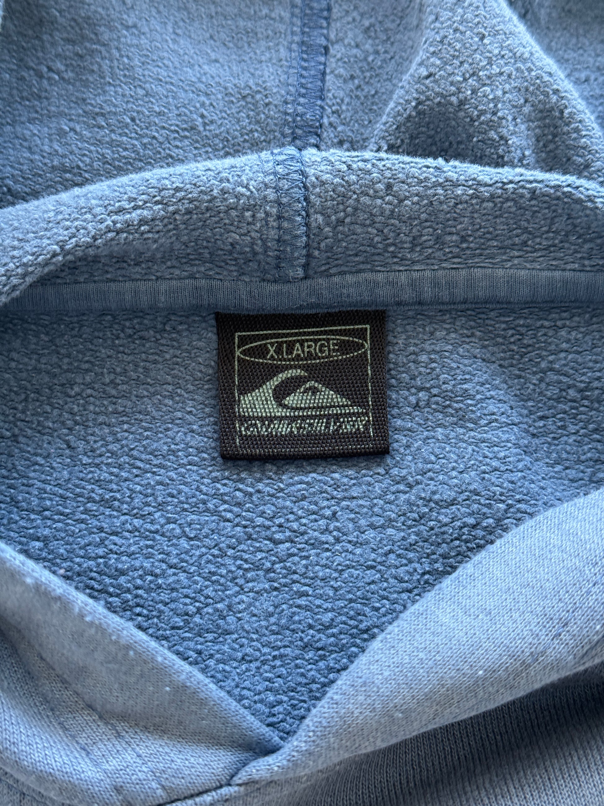 Quiksilver Electric Surf 90's Vintage Graphic Hoodie - XL