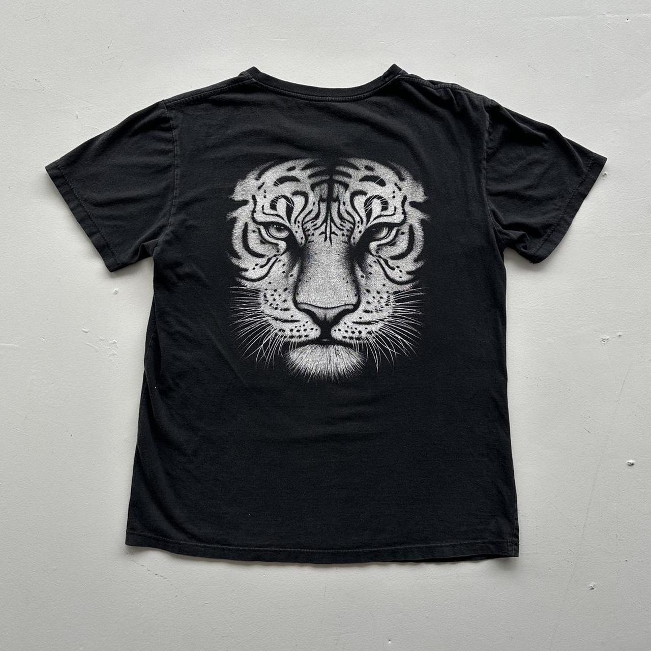 Black Tiger 90s Vintage T-shirt - Medium