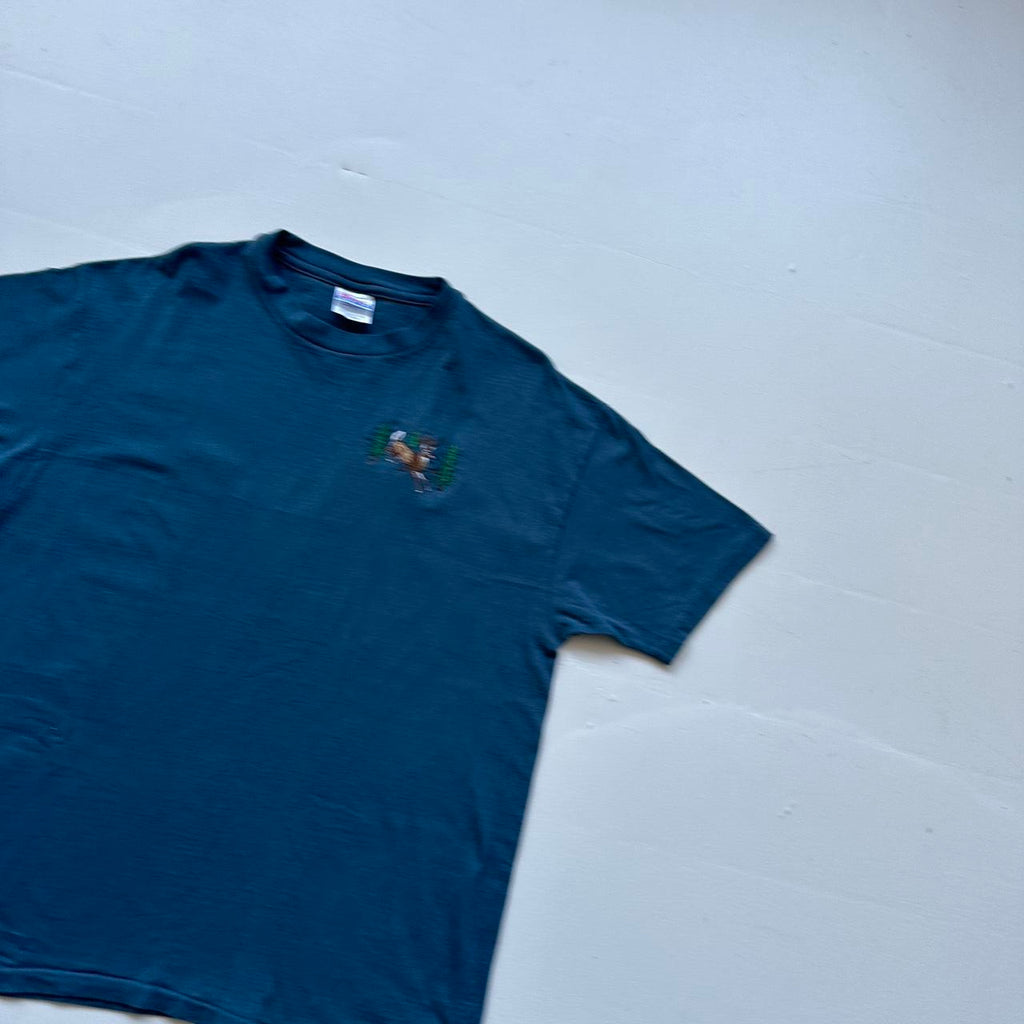 Blue Deer 90s Vintage T-shirt - XL