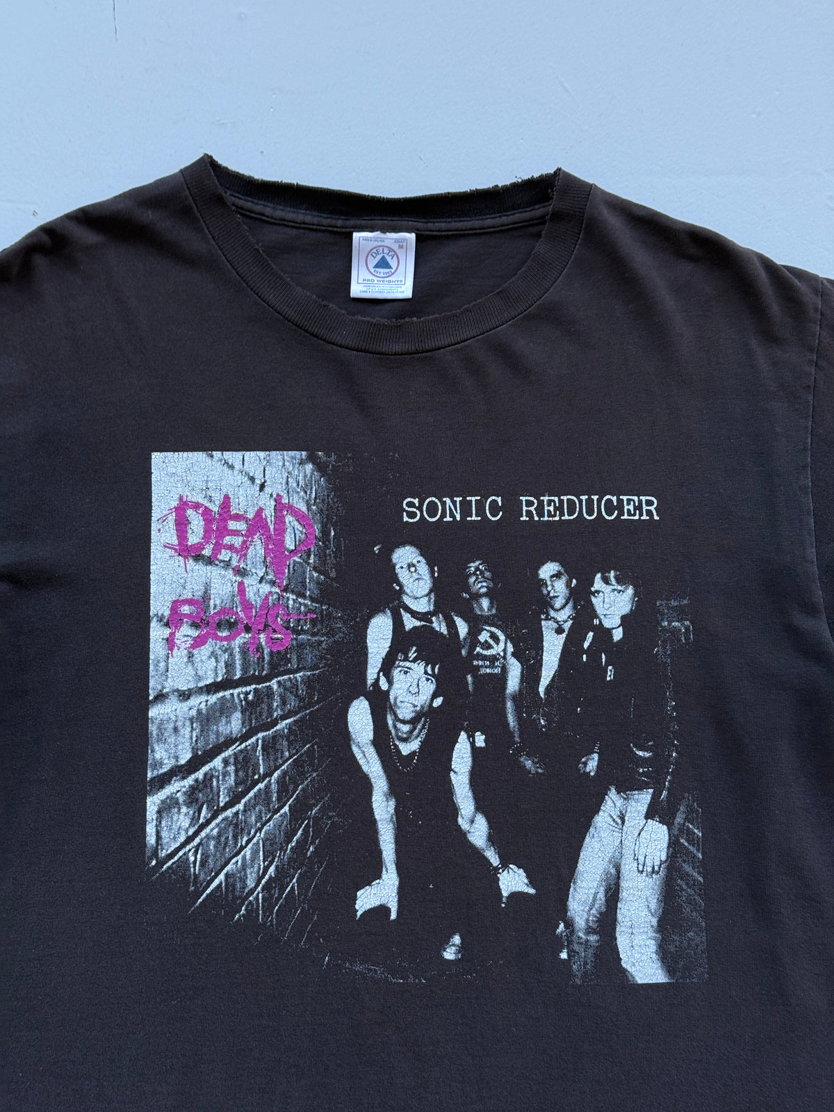 Black Dead Boys Sonic Reducer 90's Vintage Graphic T-Shirt - Medium