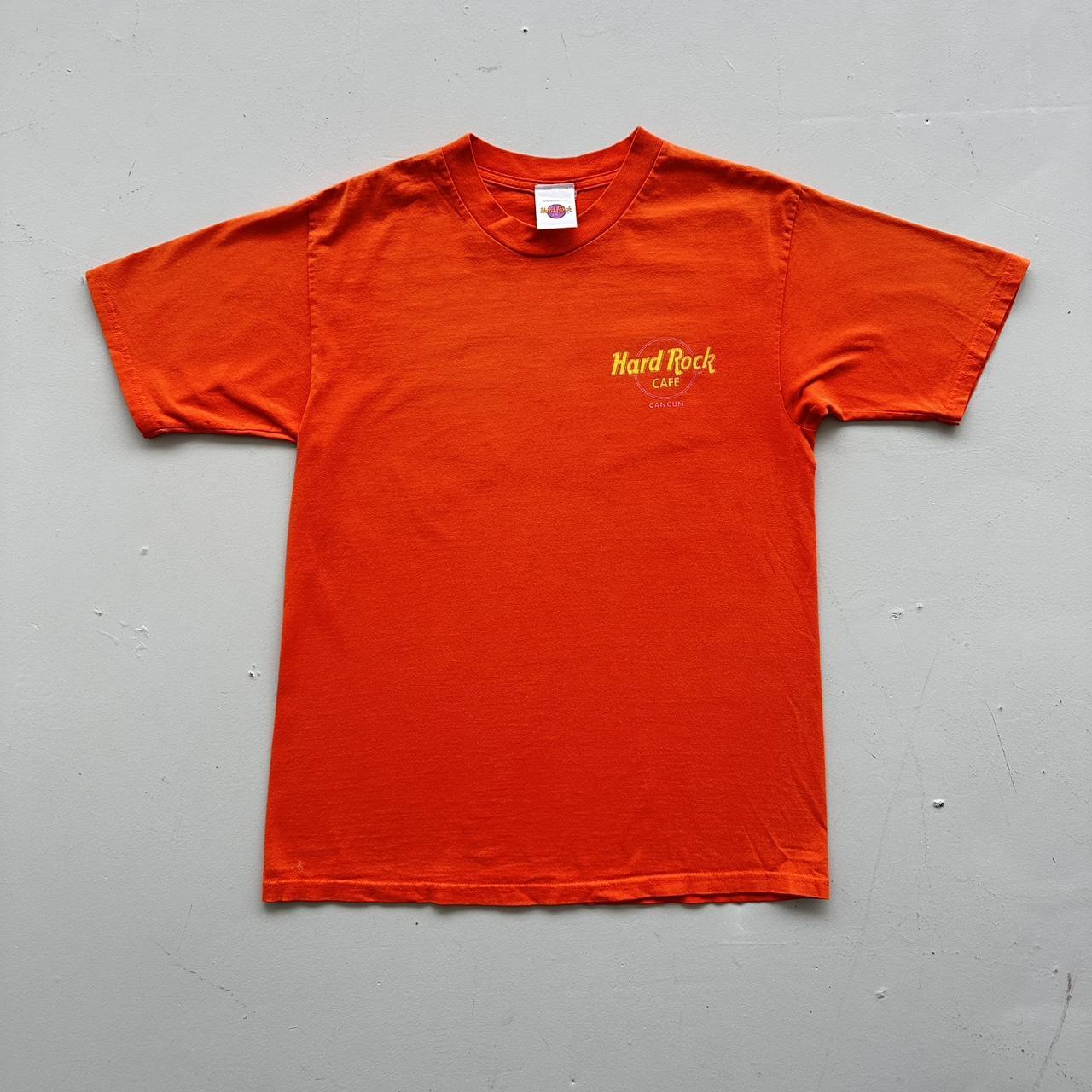 Orange Hard Rock Vintage 00's T-shirt - Medium