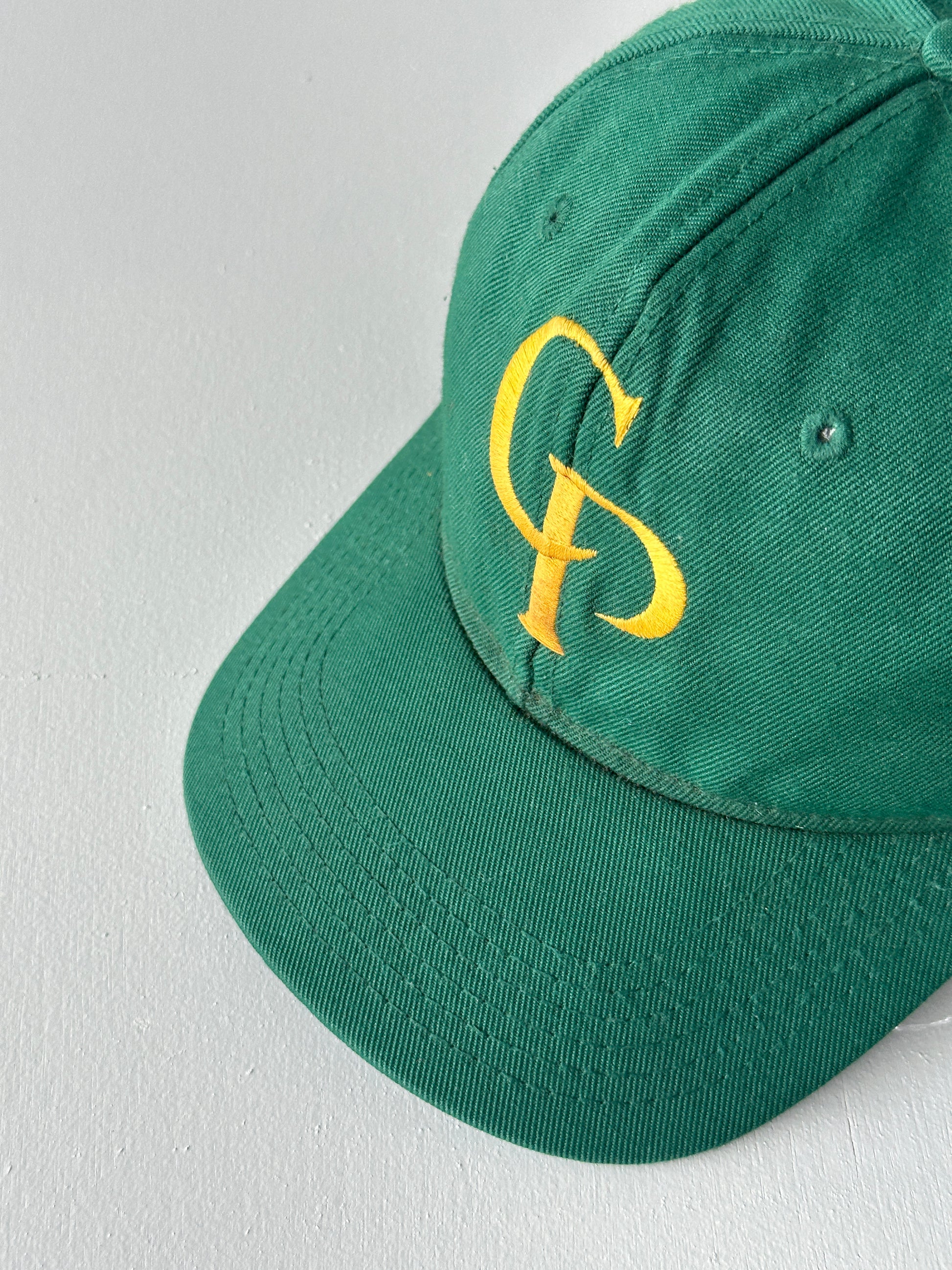 Green CP Monogram 90's Vintage SnapBack Trucker Cap
