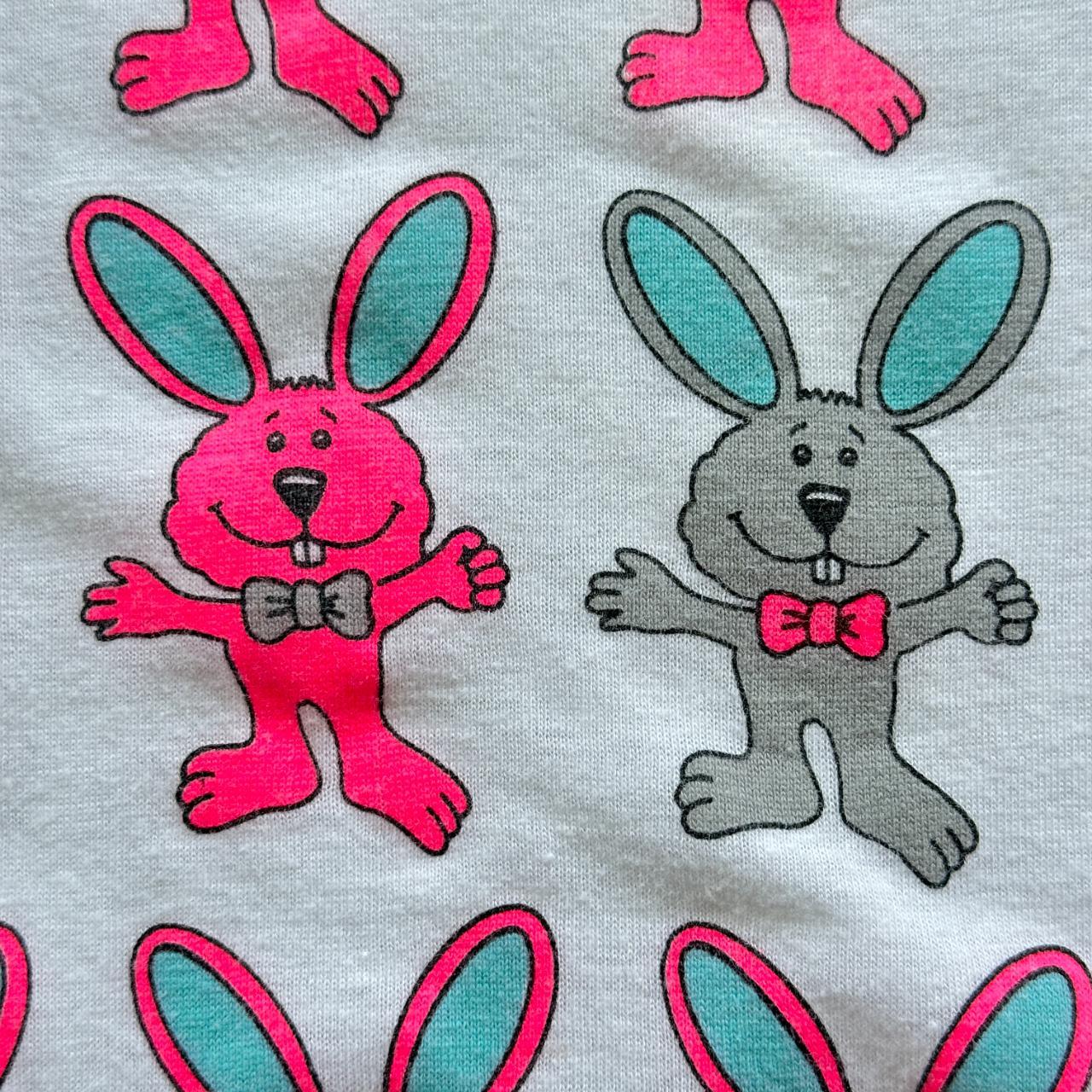 White Another Grey Hare Vintage 90's T-shirt - Boxy Medium