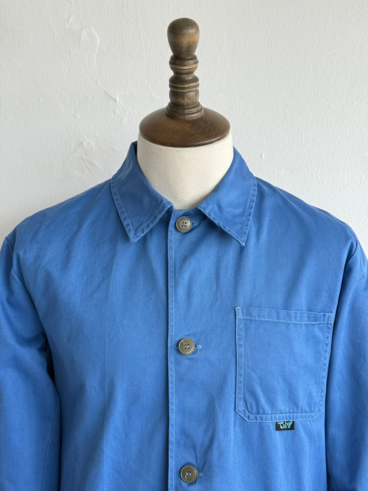 Blue Tekop 70's Vintage Workwear Chore Jacket CH509 - Medium