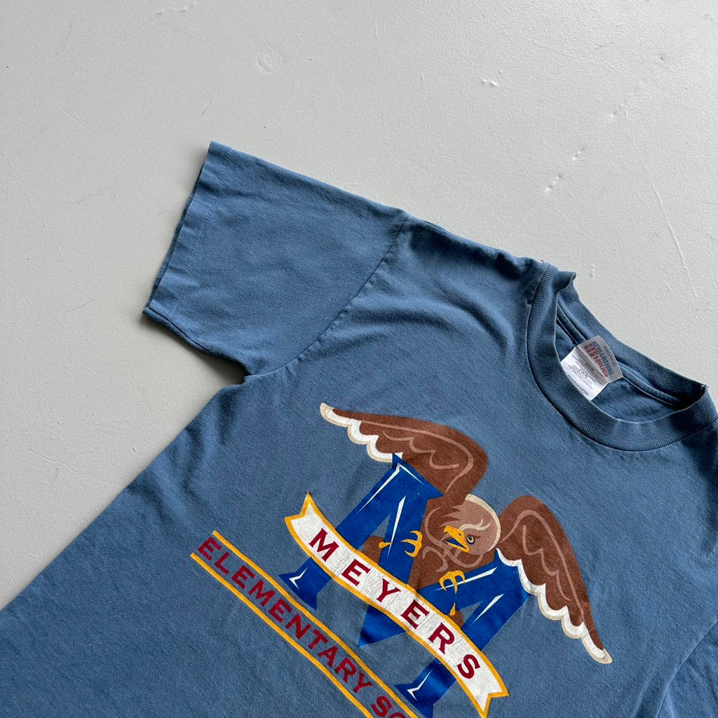 Light Blue 90s Vintage T-shirt - Small