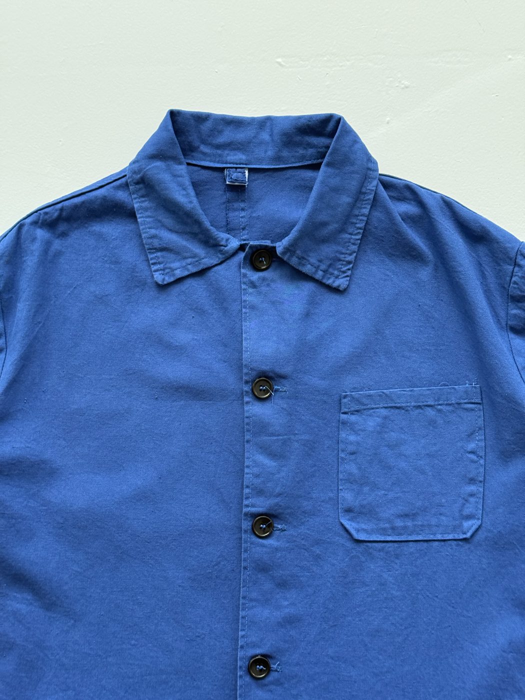 Navy Blue Vintage French Blue 90s Chore Jacket CH182 - Medium