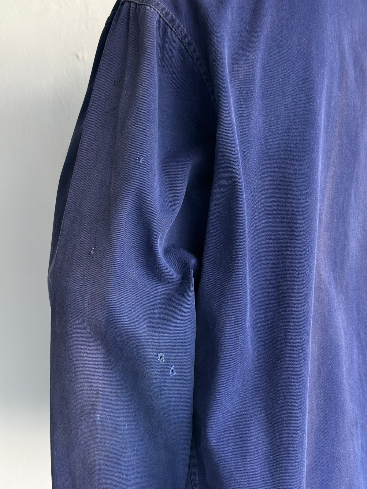 Faded Blue Friendship 1960s Vintage Workwear Chore Jacket CH474 - Medium Boxy