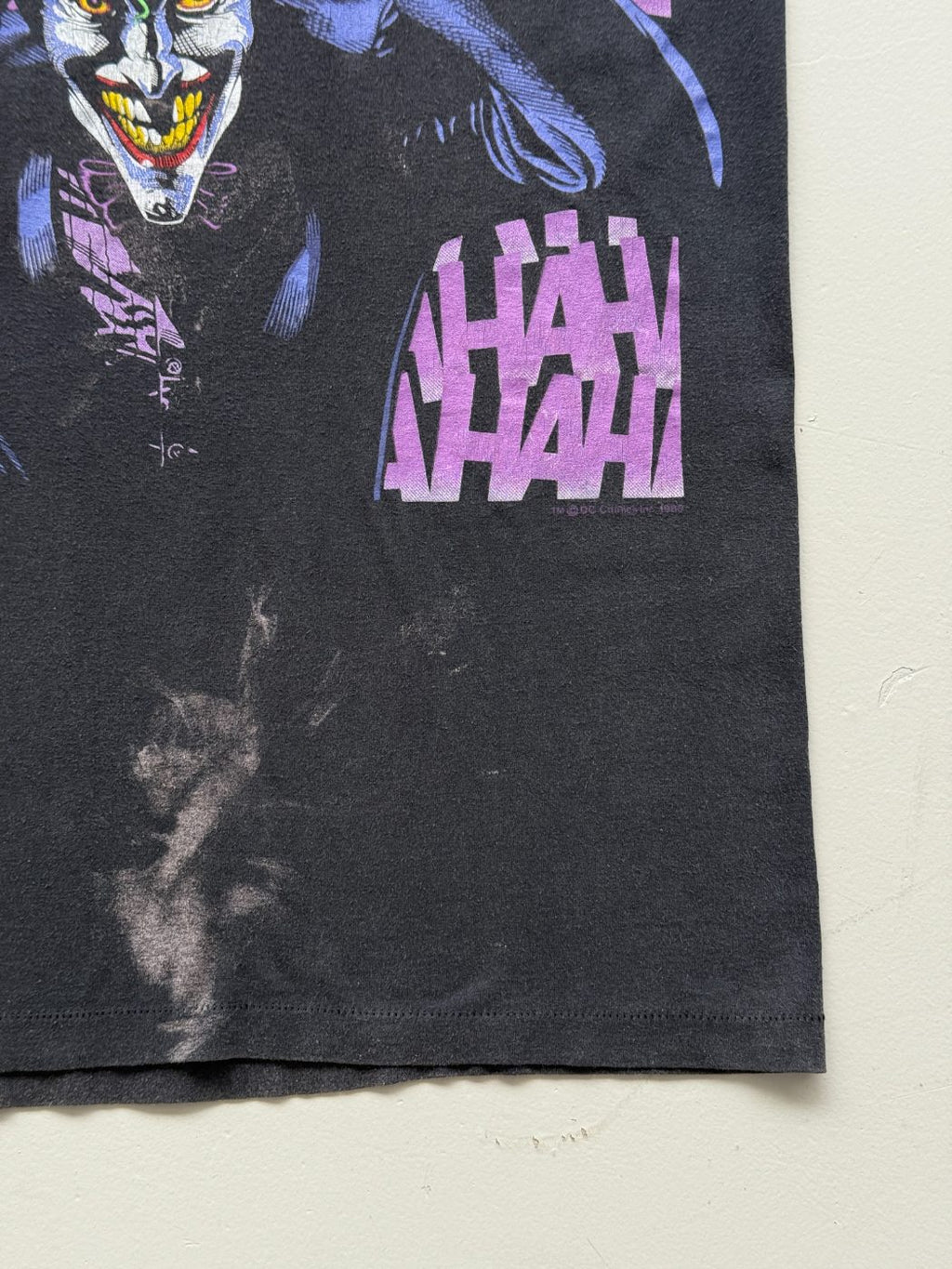 DC Comics The Joker 1989 Single Stitch Vintage Graphic T-Shirt - Medium
