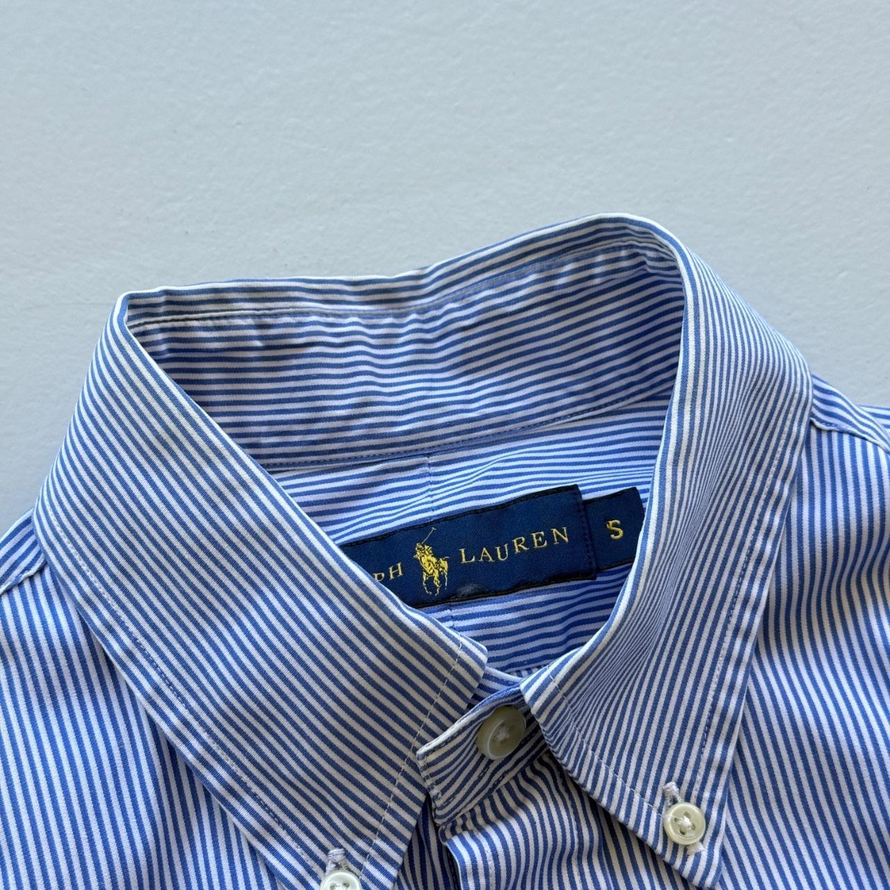 Blue / White Ralph Lauren 00's Oxford Shirt - Small