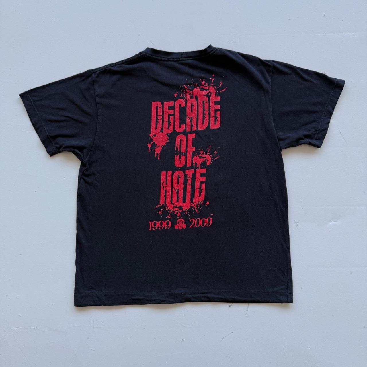 Black Expose Your Hate 00s Vintage Metal Graphic Band T-Shirt - Medium