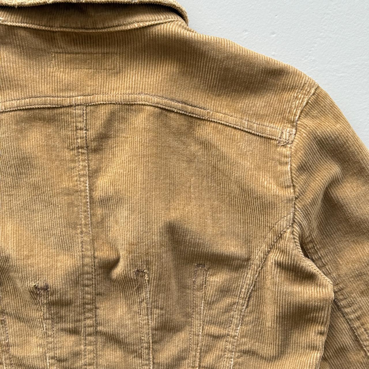Brown Corduroy Tulle Vintage Jacket - Womens Size 8