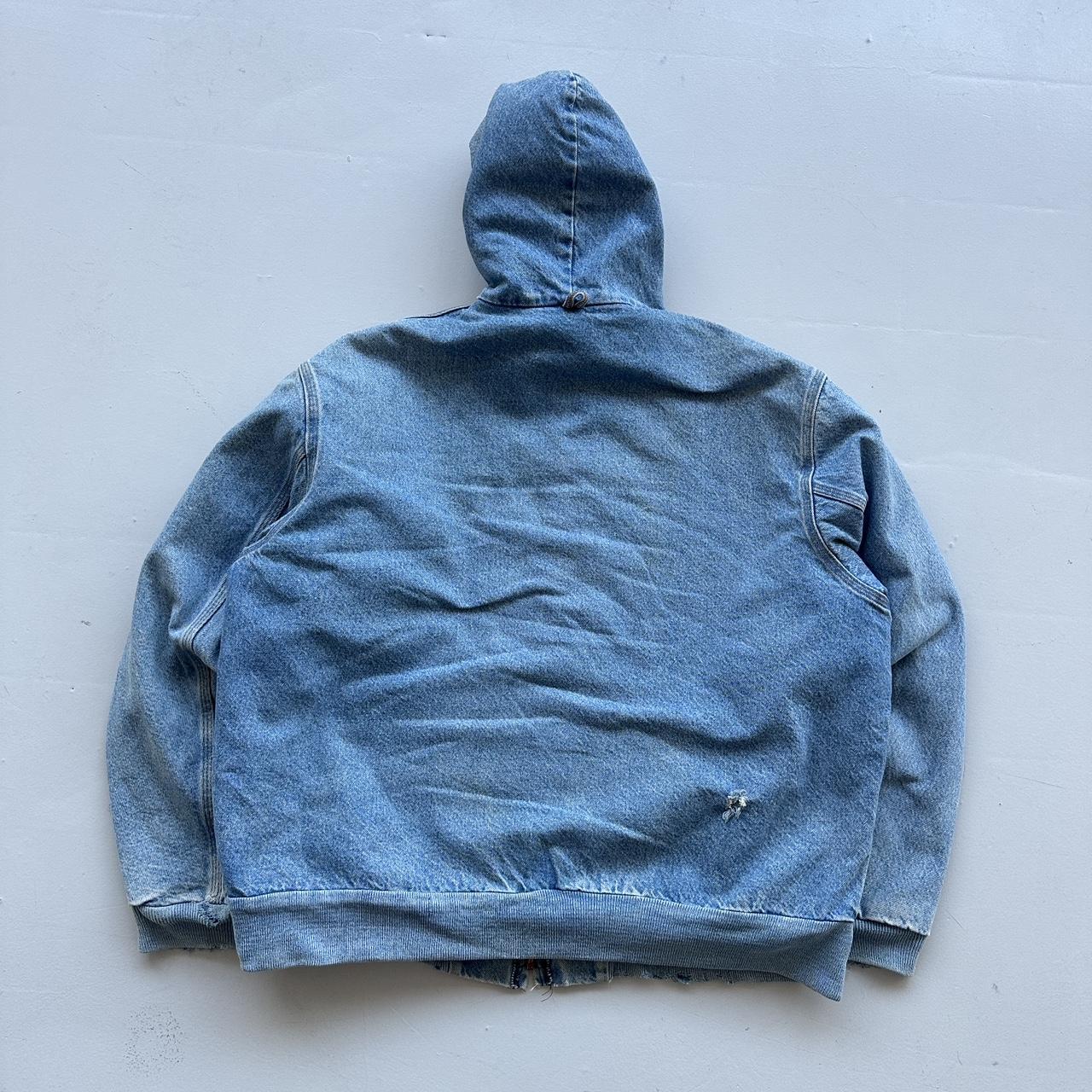 Carhartt Vintage Denim 90s J08DST Active Hoodie - 2XL