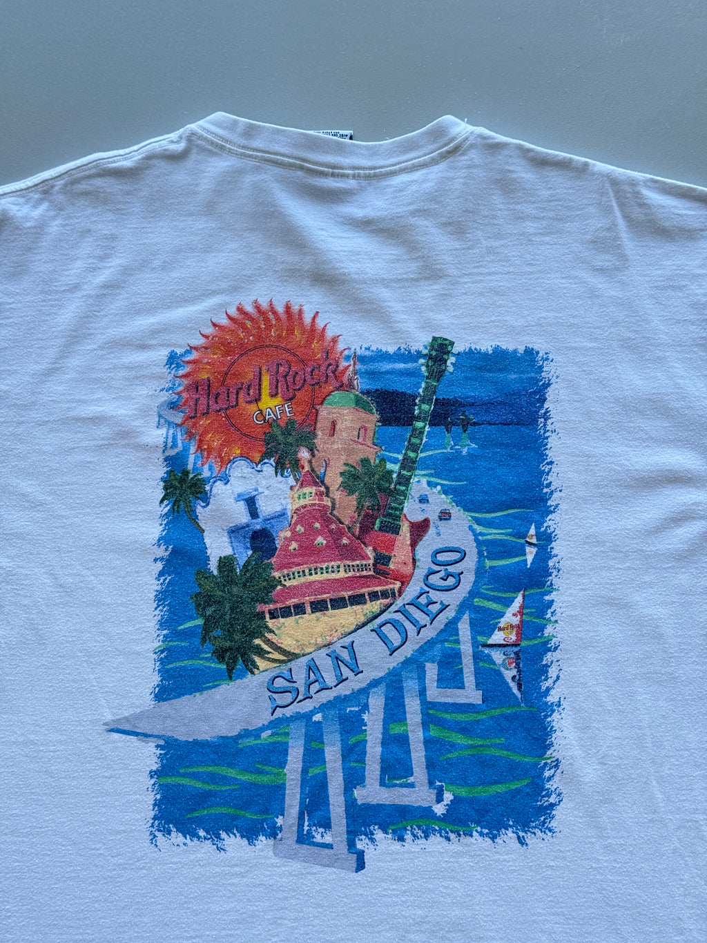 Hard Rock Cafe San Diego 90's Vintage Heavy Tee - XL