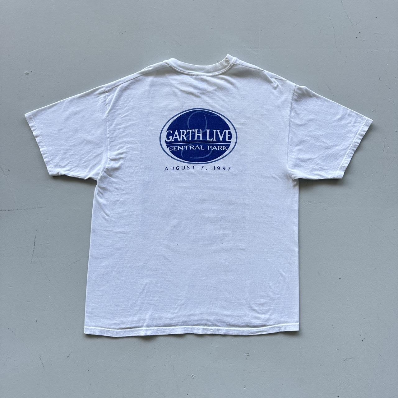 White Garth Brooks History Country 1997 Vintage 90's T-shirt - XL