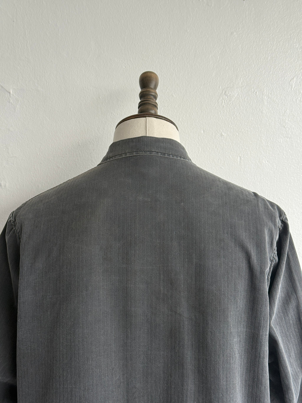 Grey Herringbone 70's Vintage Marquardt & Schulz Chore Jacket CH553 - Medium
