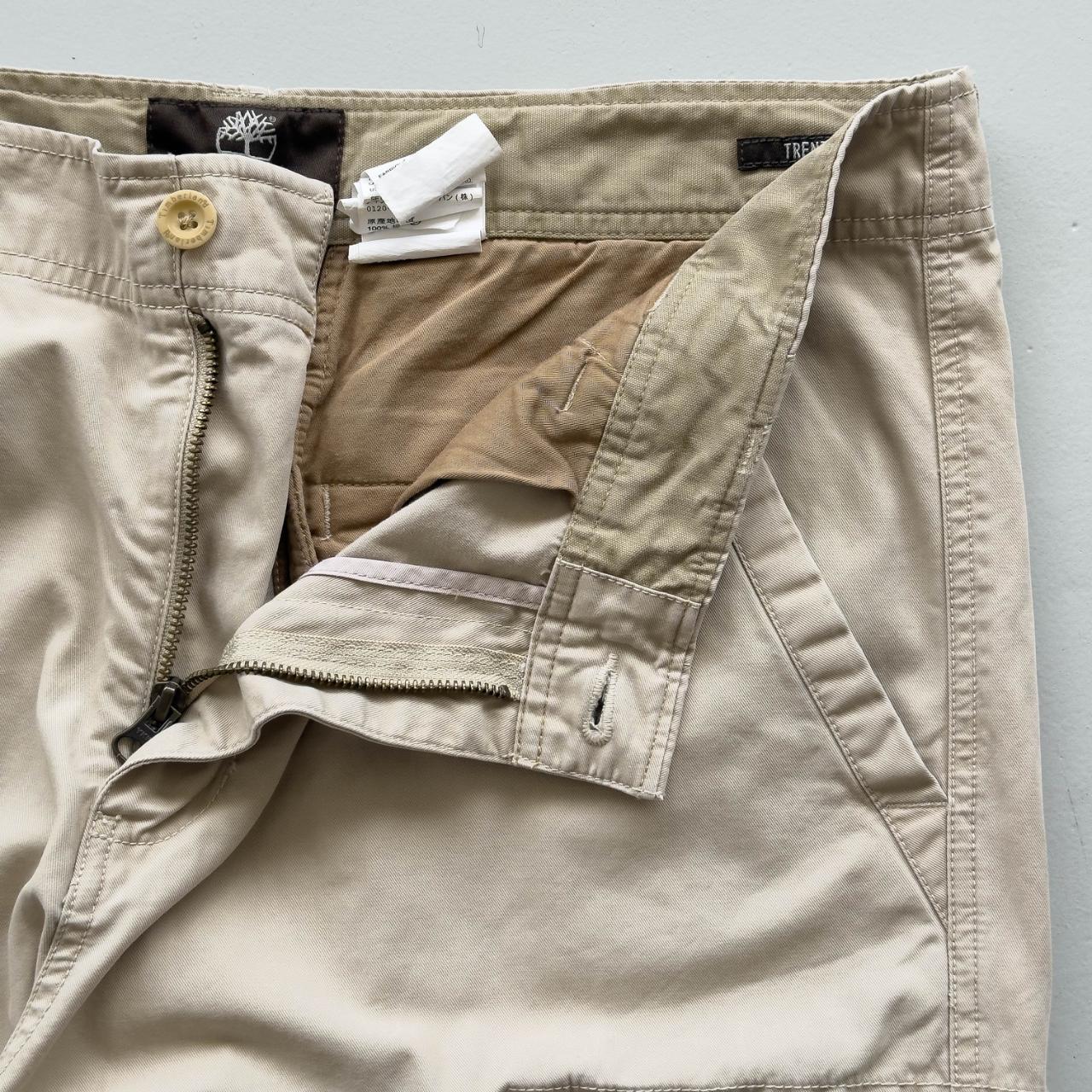 Cream Timberland Cotton 00's Vintage Cargo's - 36” x 29”