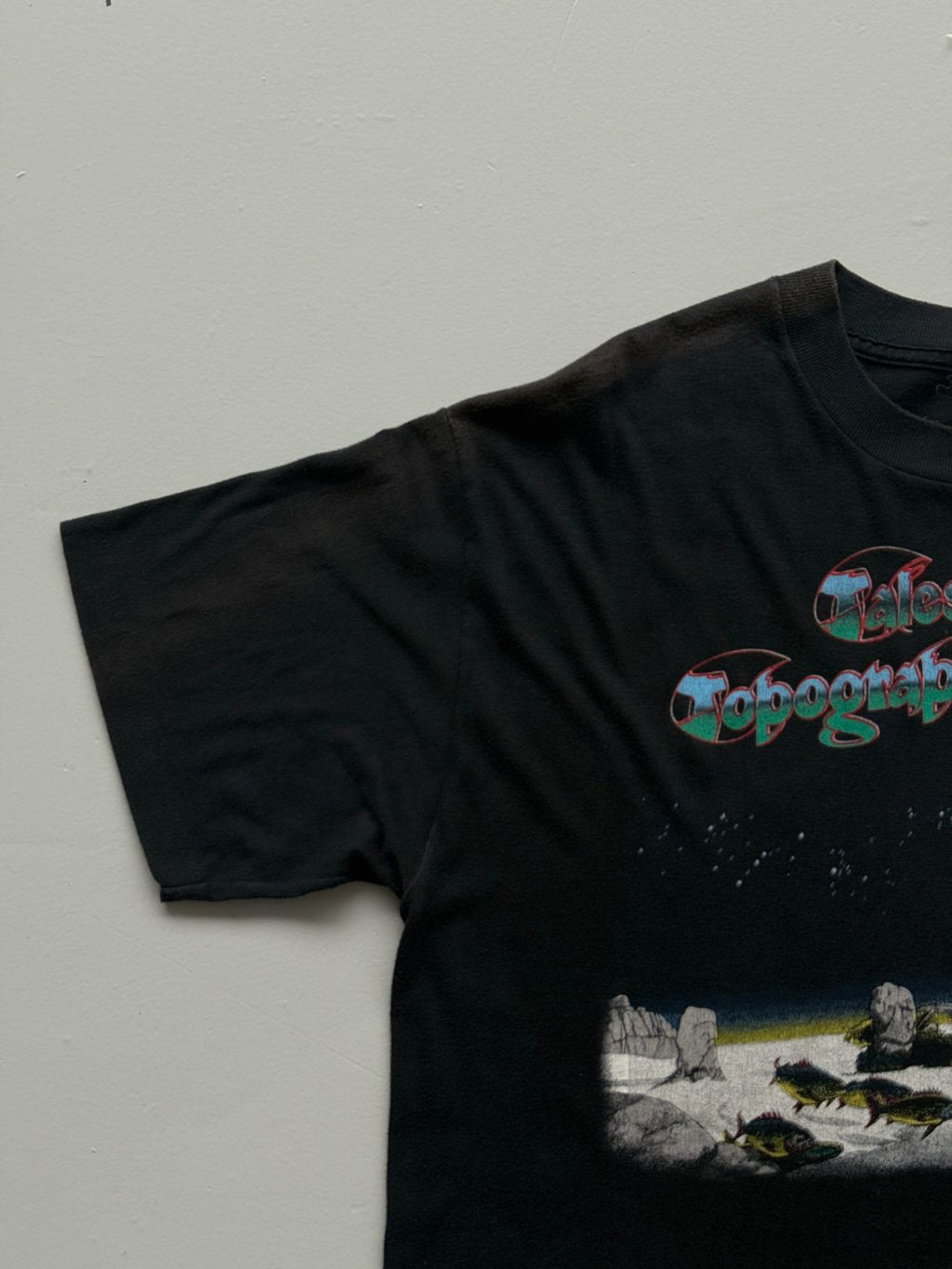 Yes Tales From Topographic Oceans Roger Dean 80's Vintage Single Stitch Graphic