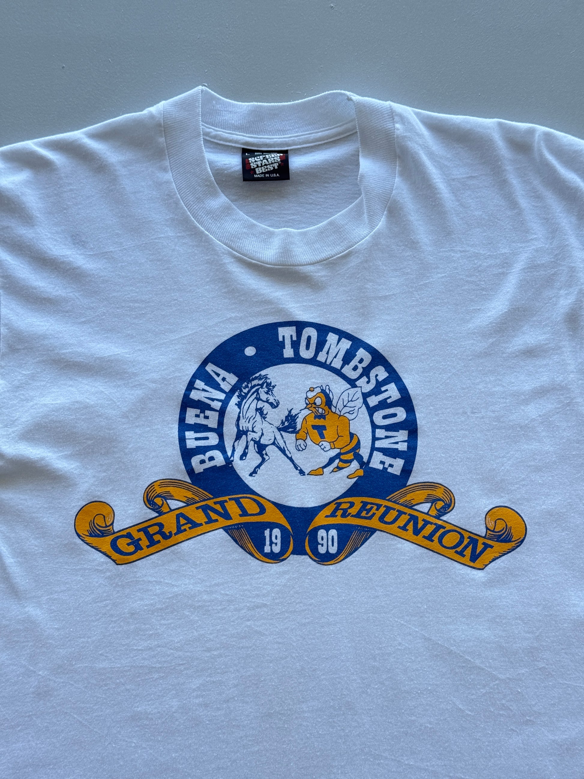 Screen Stars Buena Tombstone Grand Reunion 1990 Vintage Single Stitch T-Shirt -