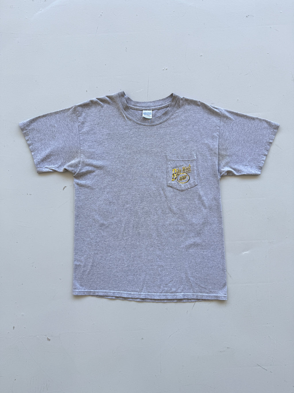 Grey Bike Week 00's Vintage Myrtle Beach Tourist T-Shirt - Large