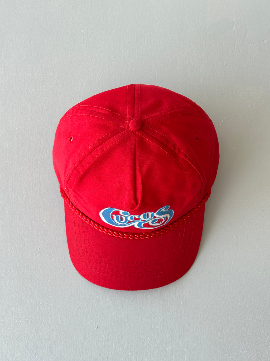 Red Cucos 80's Vintage SnapBack Trucker Cap