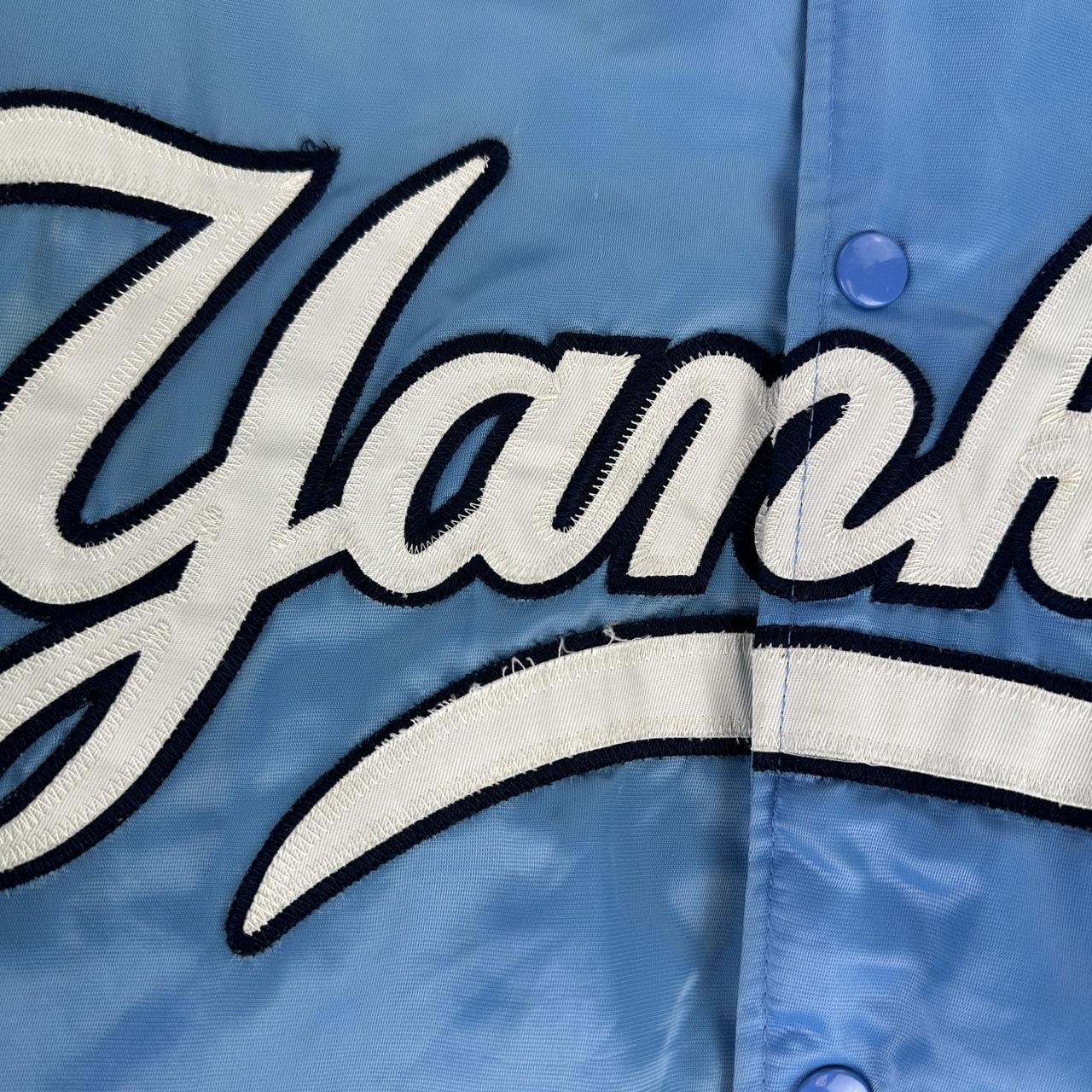 New York Yankees Baby Blue Rare Vintage Varsity Jacket - 2XL