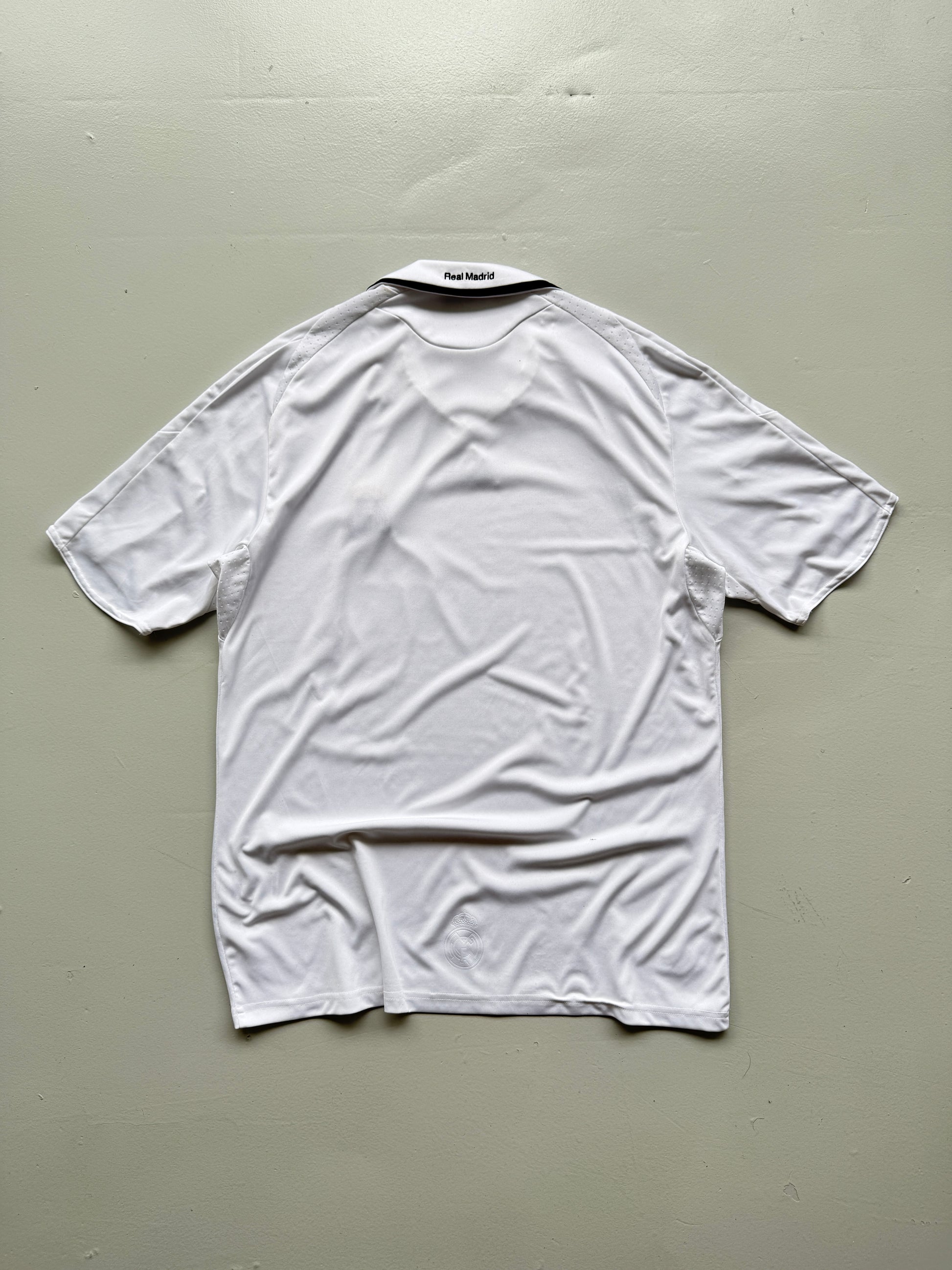 Adidas 2008-09 Real Madrid Home Football Shirt - Large