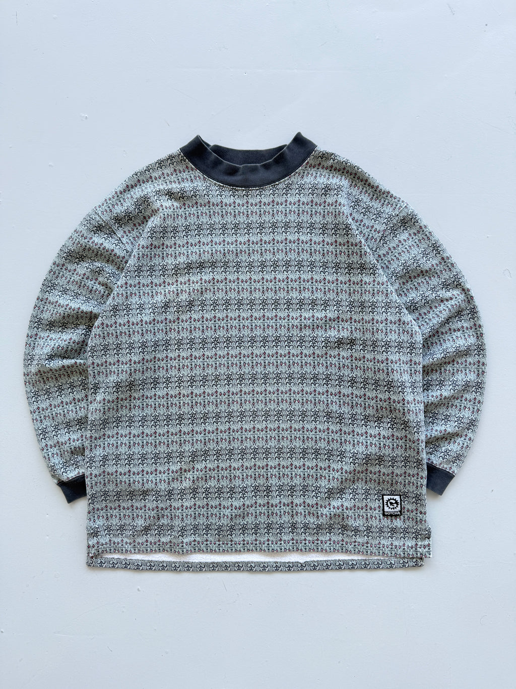 Gotcha Surf All-Over Print 90's Vintage Sweatshirt - XL