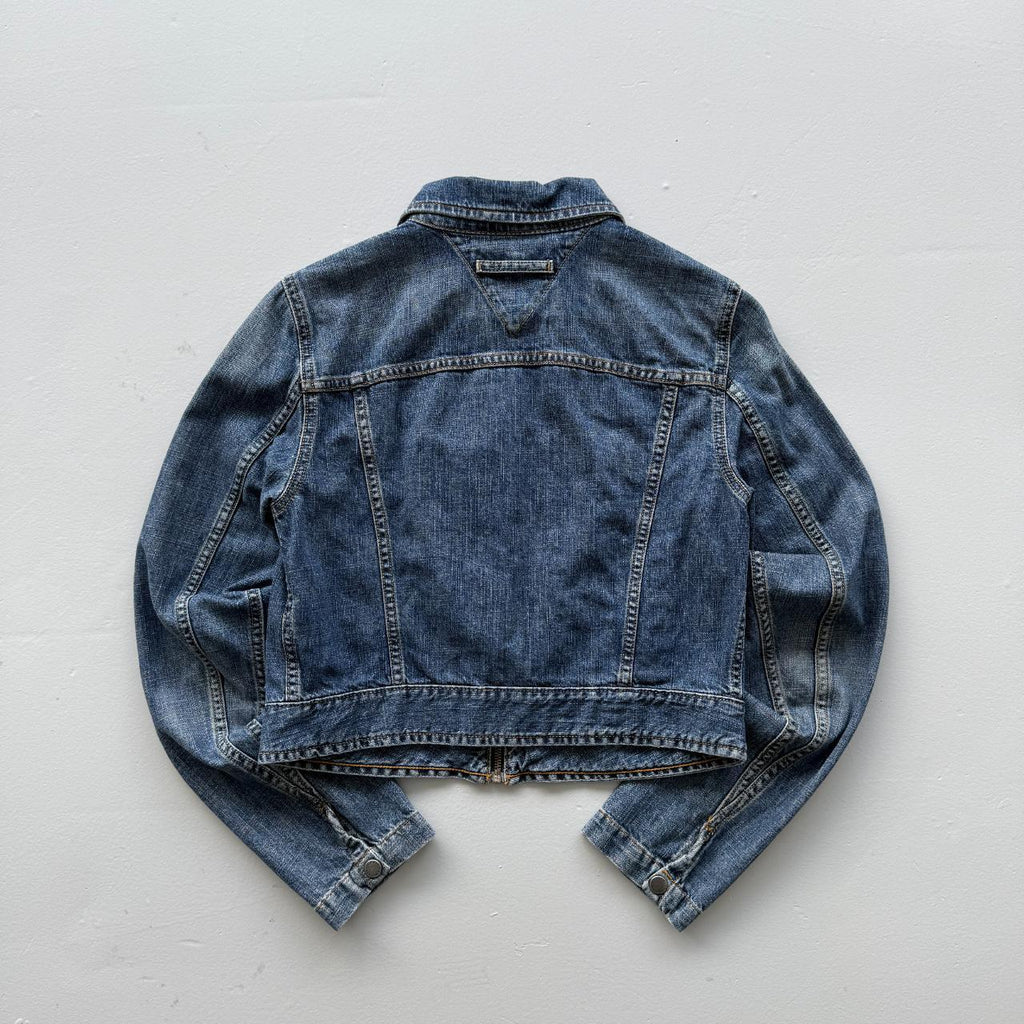 Tommy Denim Vintage Y2K Jacket - Womens Size 8
