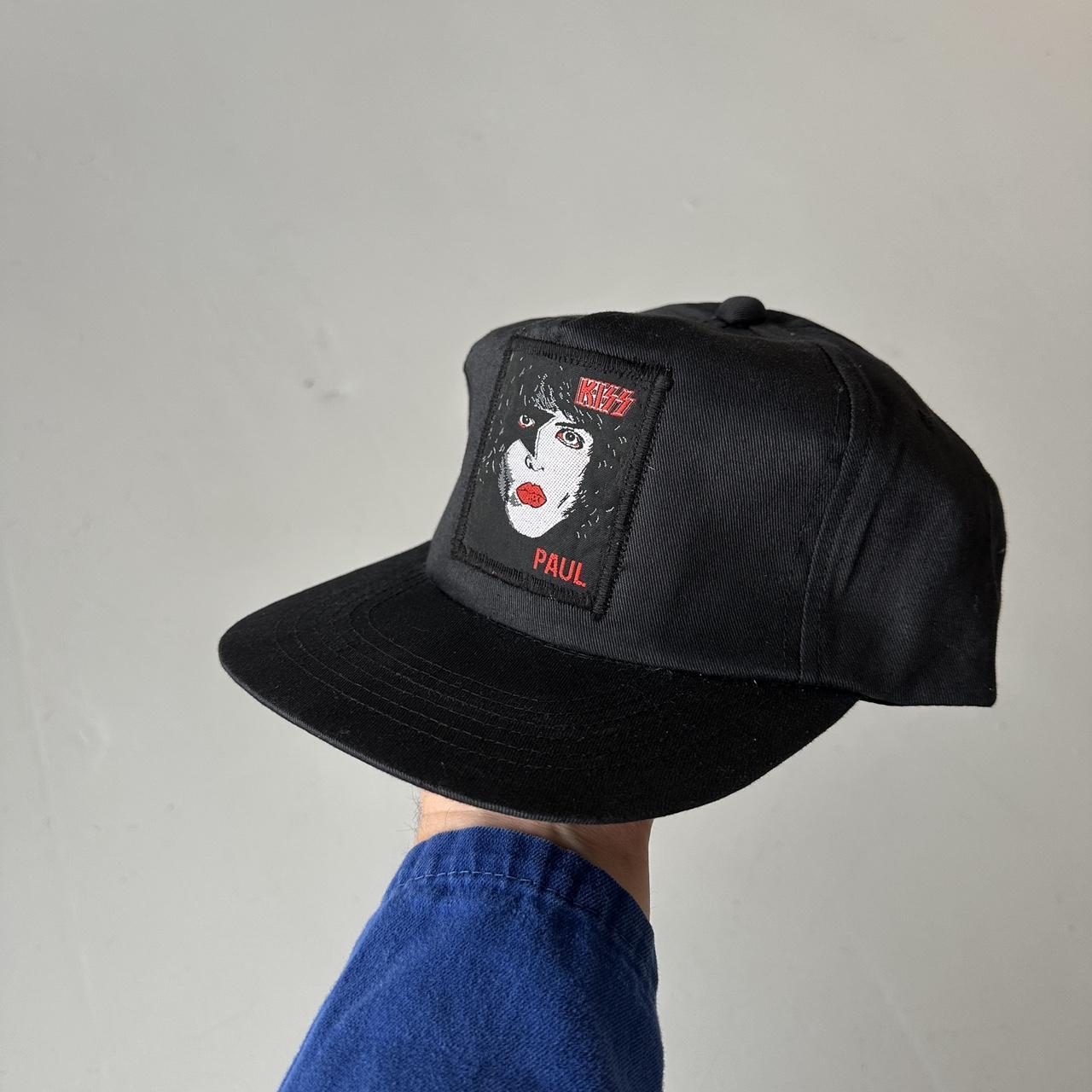 Black Kiss Paul Stanley Trucker SnapBack Cap
