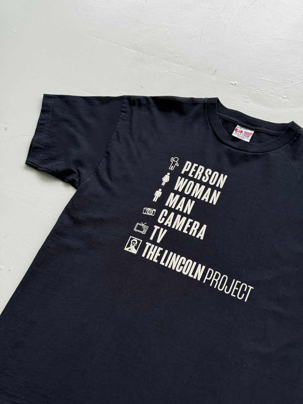 Black The Lincoln Project 00's Vintage Graphic T-Shirt - XL