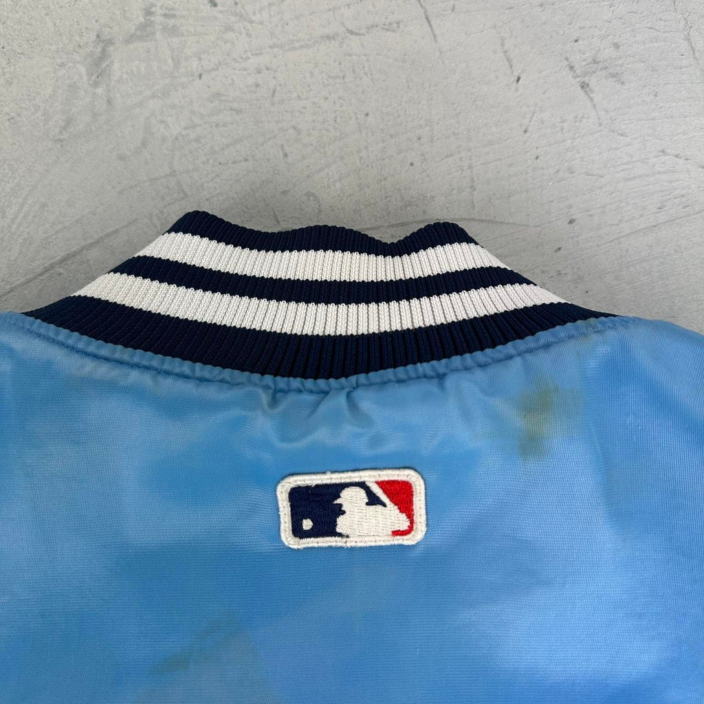 New York Yankees Baby Blue Rare Vintage Varsity Jacket - 2XL