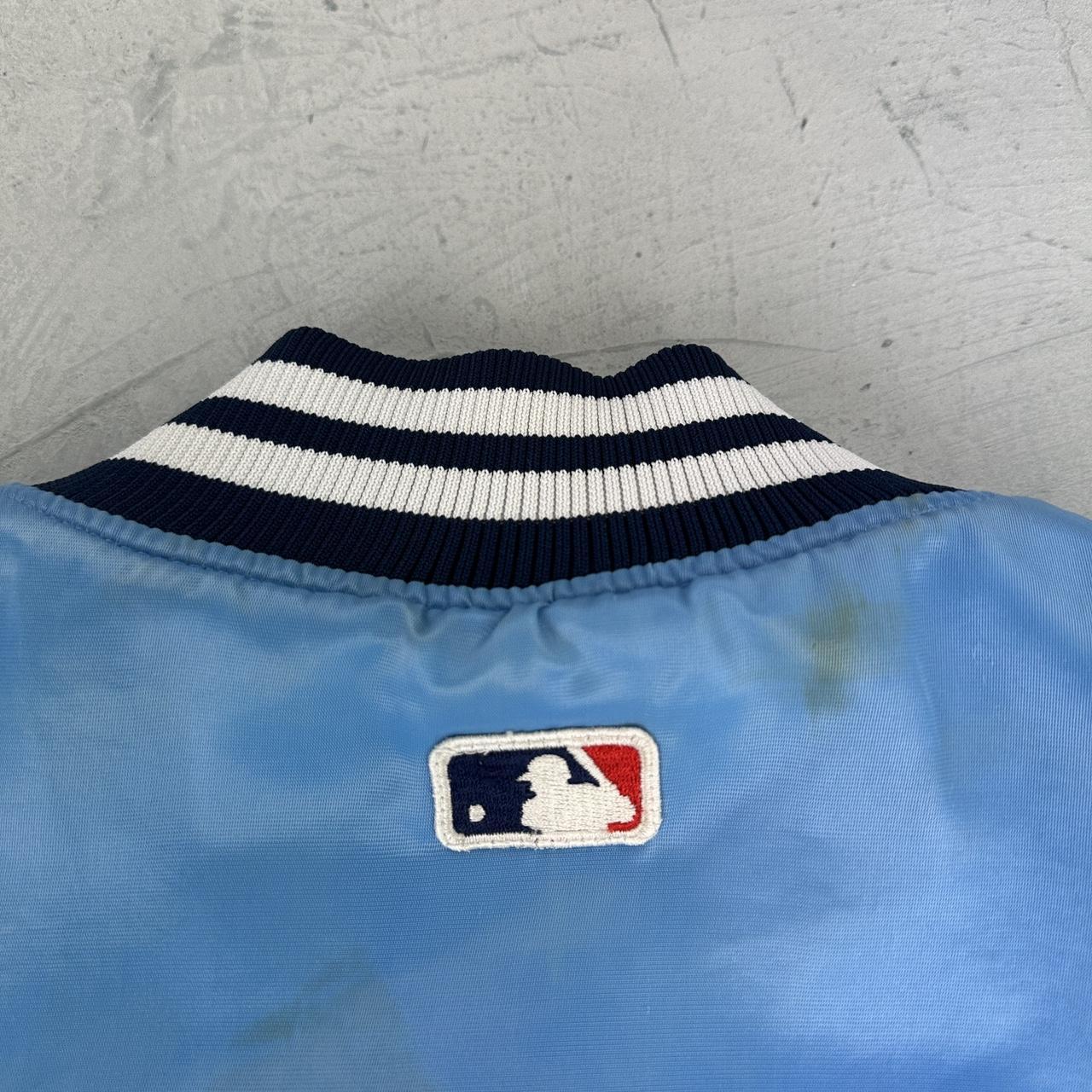 New York Yankees Baby Blue Rare Vintage Varsity Jacket - 2XL