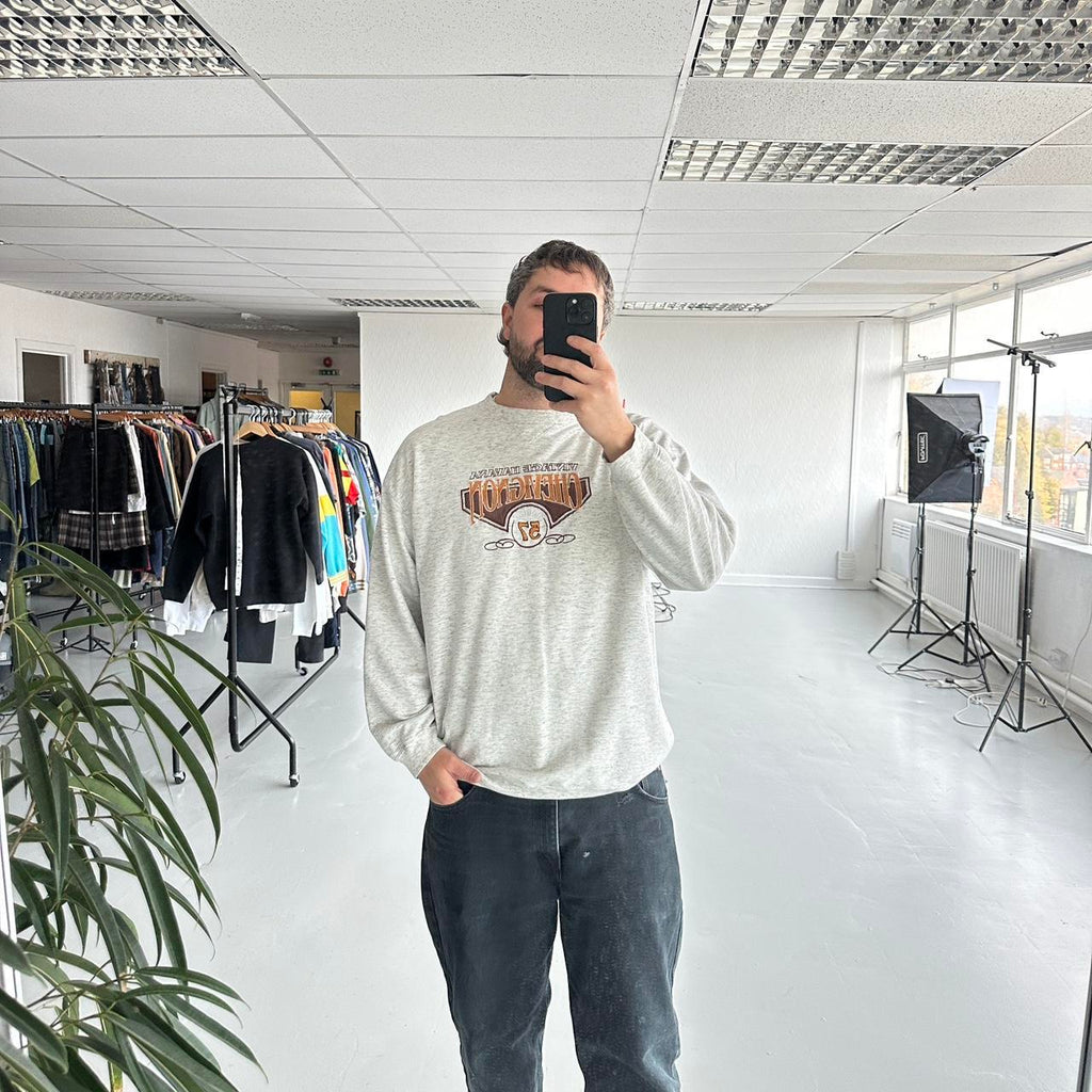 Grey Chevignon 90’s Vintage Graphic Sweatshirt - XL