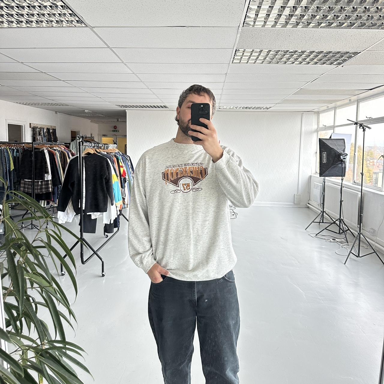 Grey Chevignon 90’s Vintage Graphic Sweatshirt - XL