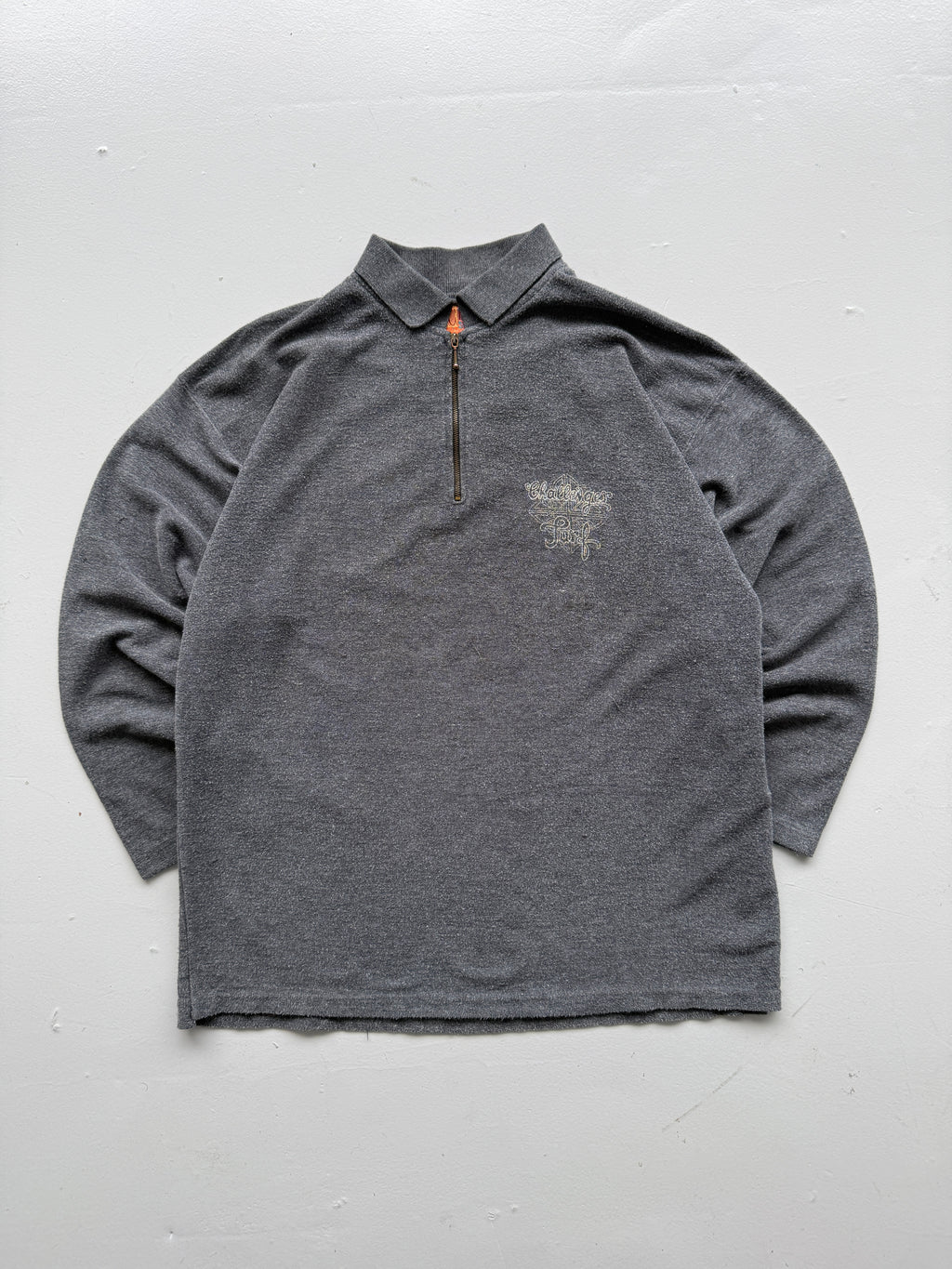 Challenger Surf Spot 90s Vintage Quarter Zip Sweatshirt