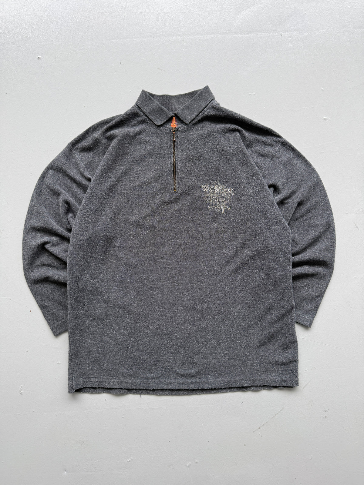 Challenger Surf Spot 90s Vintage Quarter Zip Sweatshirt