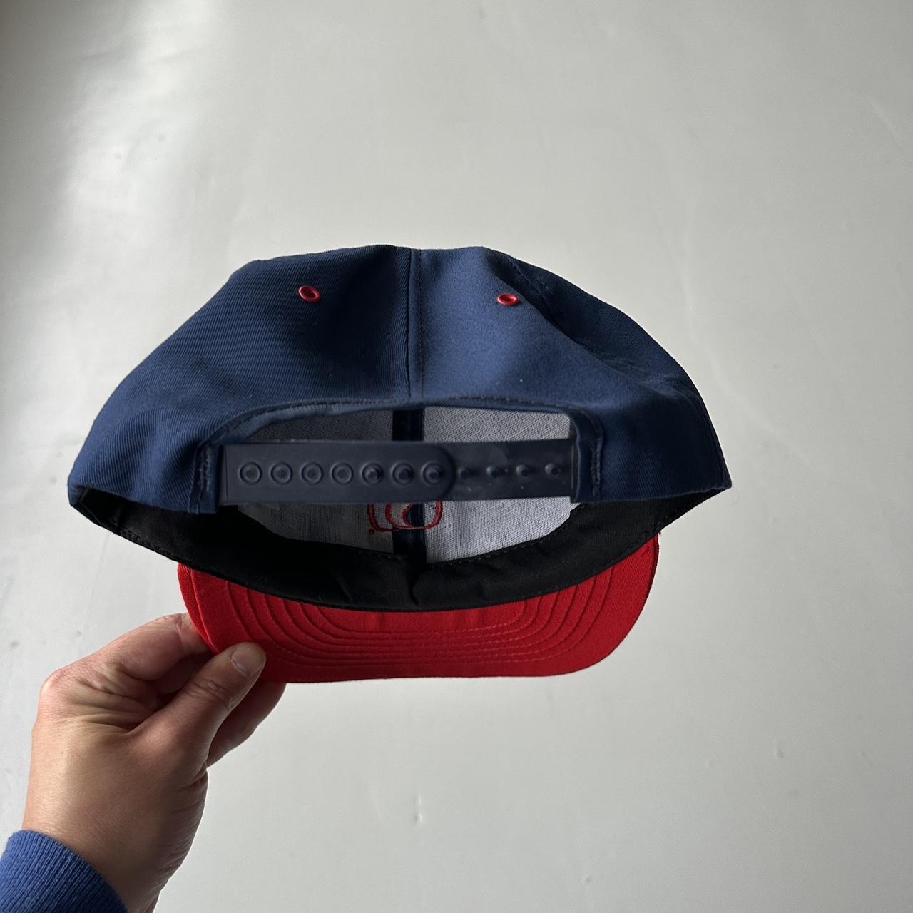 Navy Red ‘S’ Vintage SnapBack Trucker Cap