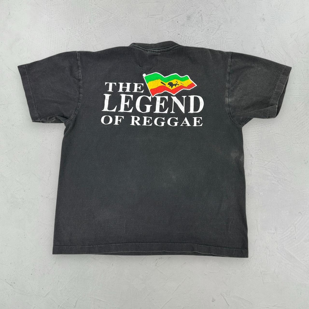 Bob Marley Black Vintage T-shirt - Large