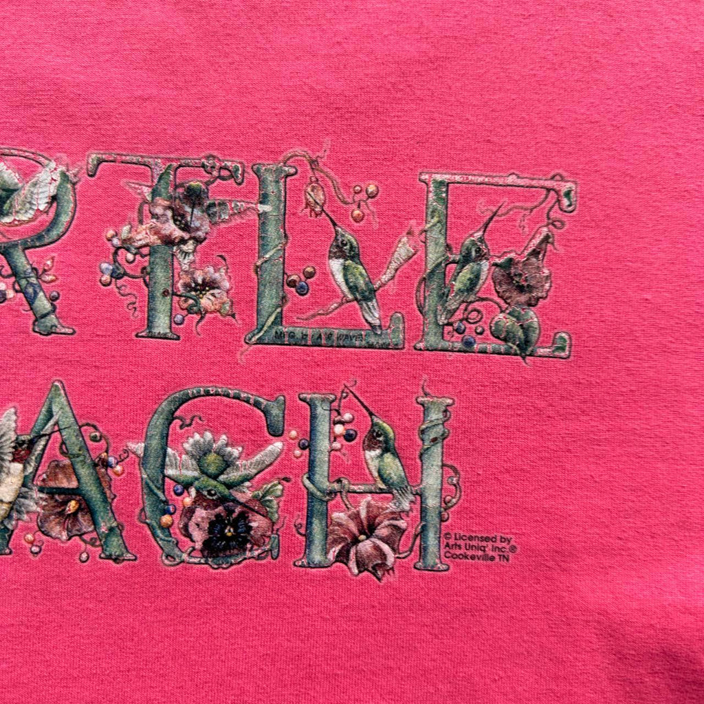 Pink Myrtle Beach 90s Vintage T-shirt - XL