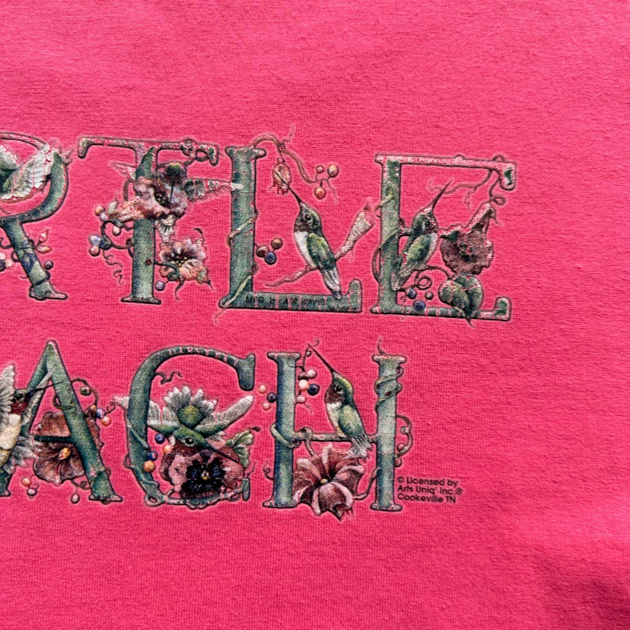 Pink Myrtle Beach 90s Vintage T-shirt - XL