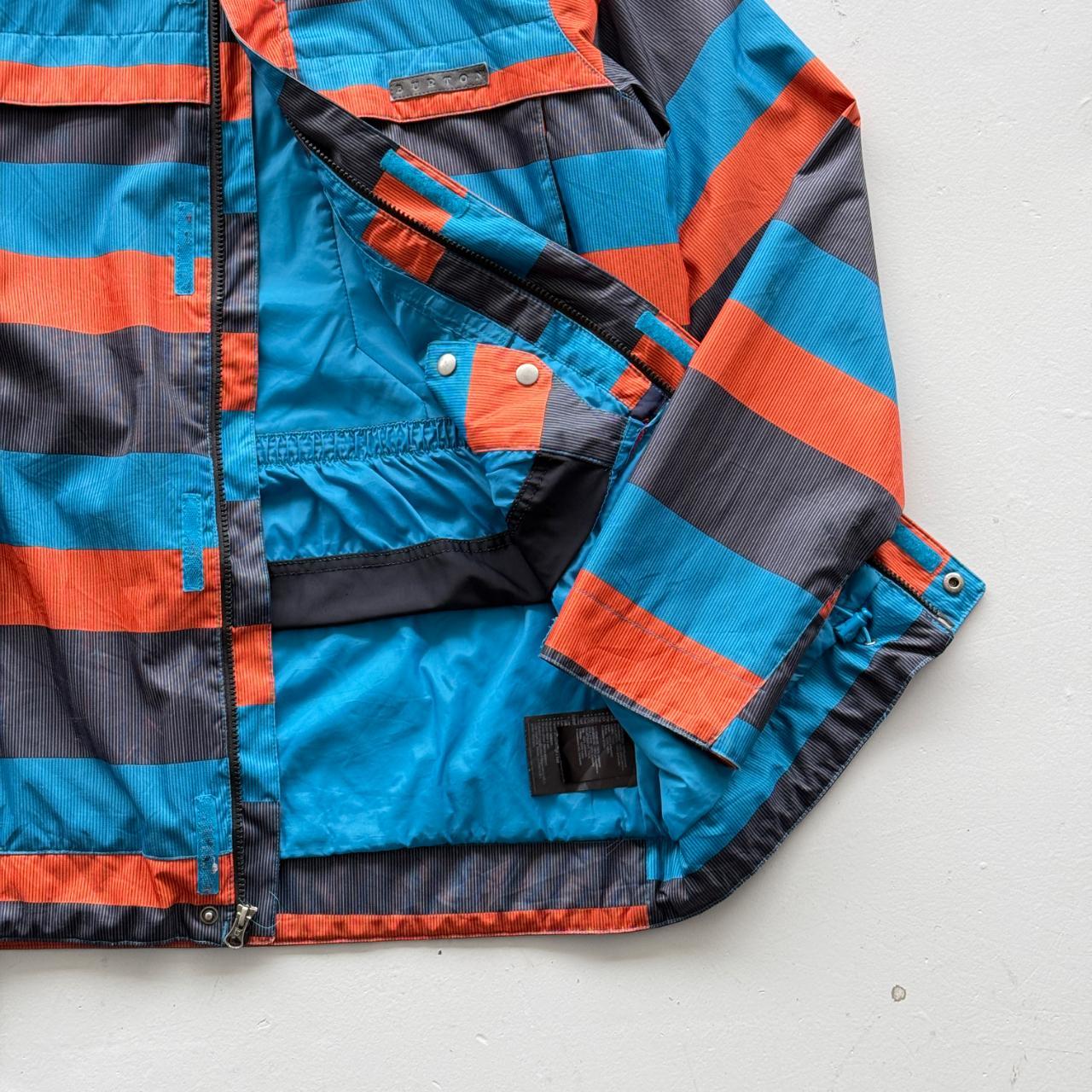 Blue Orange Burton 00’s Vintage Snowboarding Jacket - Medium